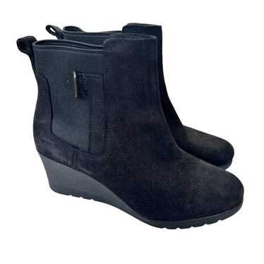 Ugg UGG Black Indra Wedge Waterproof Boots Sz 7.5