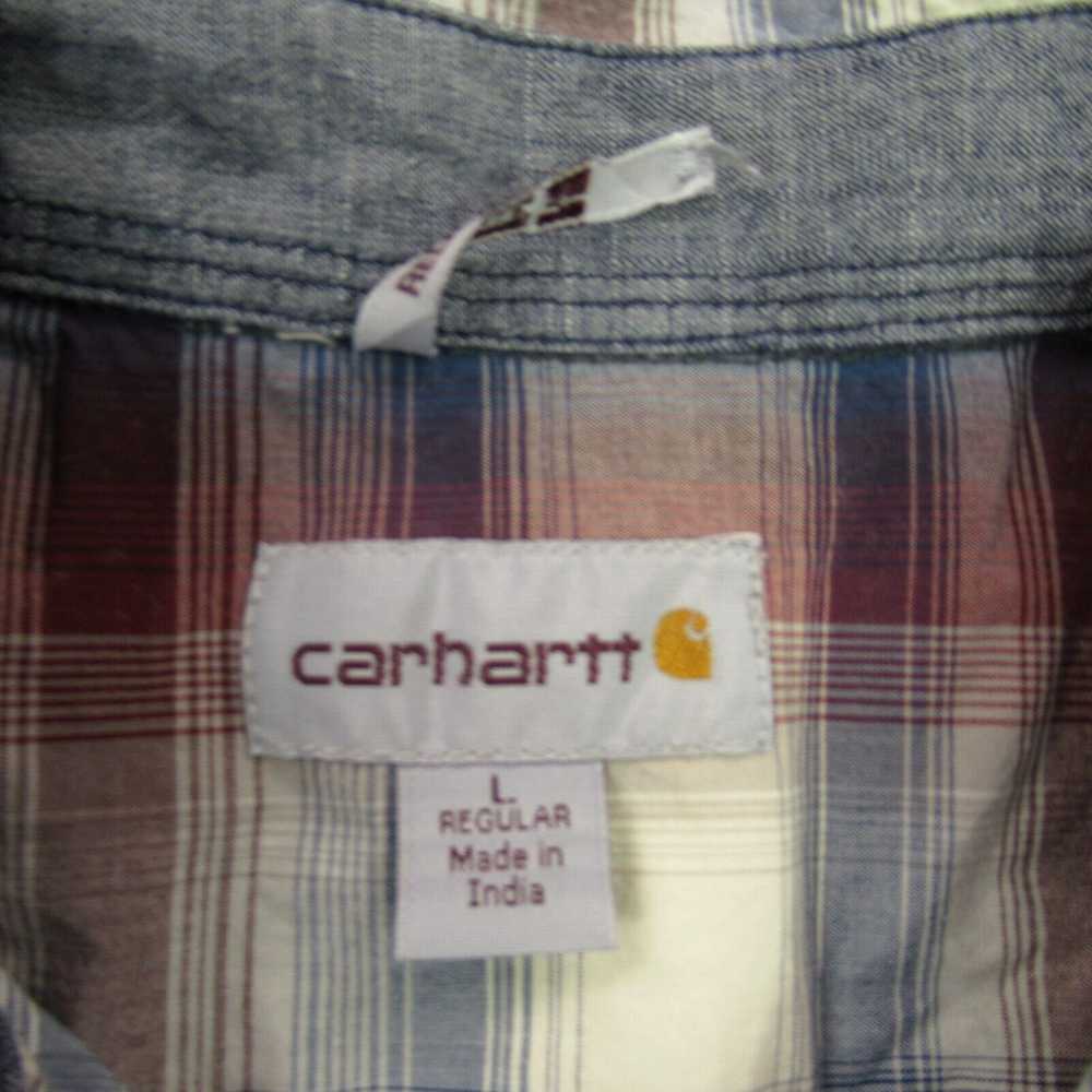 Carhartt Carhartt Shirt Mens Large Short Sleeve B… - image 3