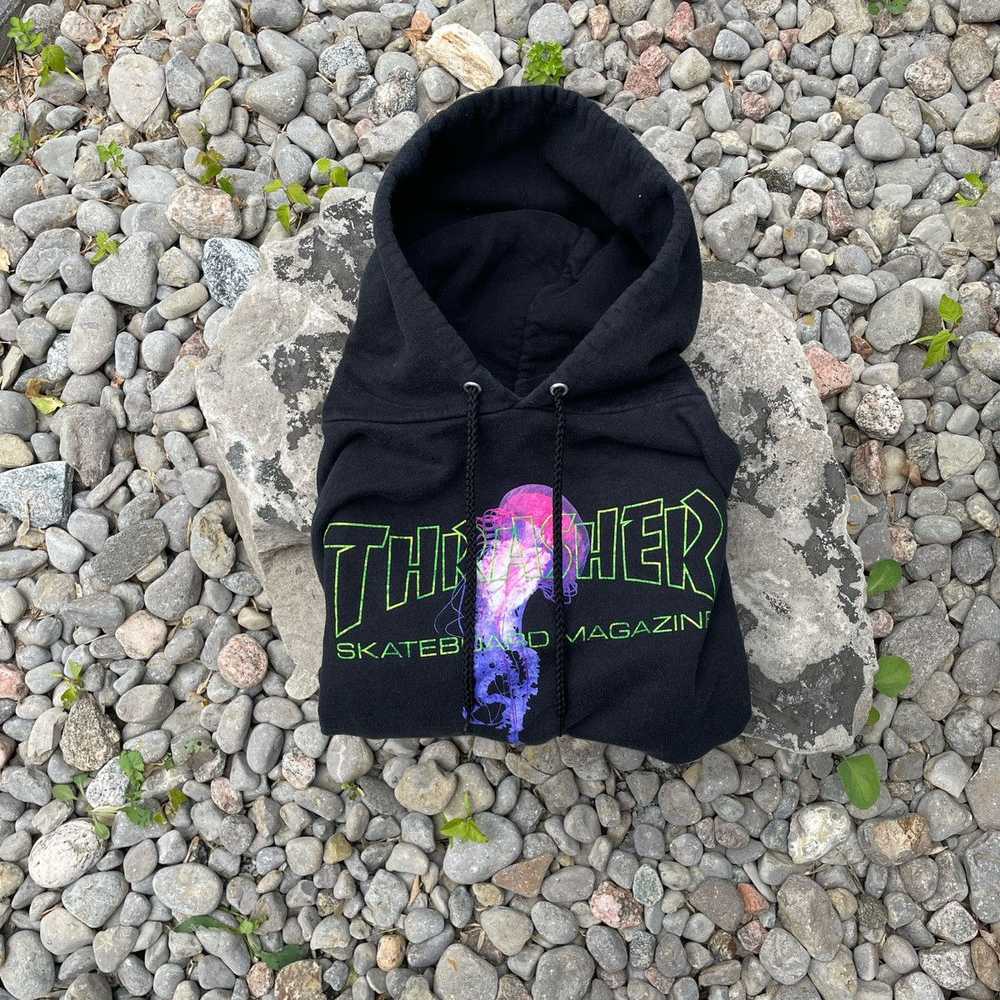 Thrasher Men’s thrasher x Atlantic drift black ba… - image 3