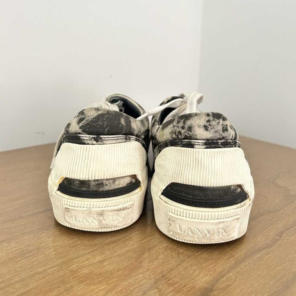 Lanvin Lanvin Sneakers - Black Acid Wash - image 3