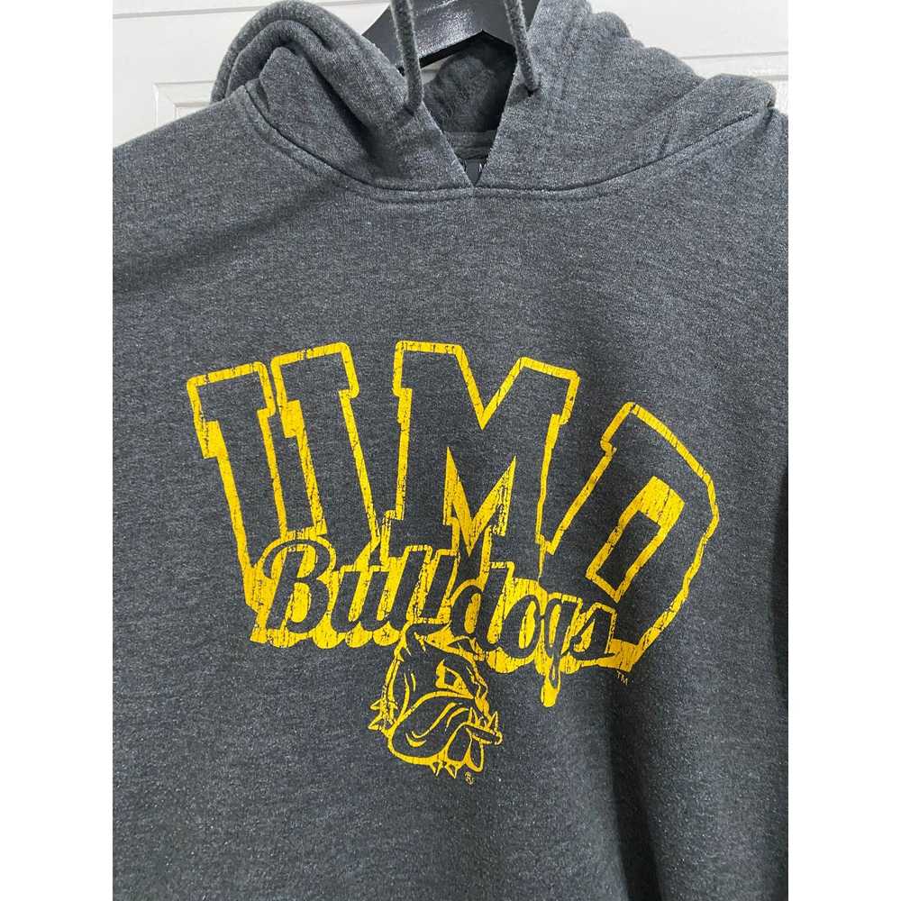 Ncaa UMD Bulldogs Gray Hoodie Sweatshirt Size Lar… - image 2