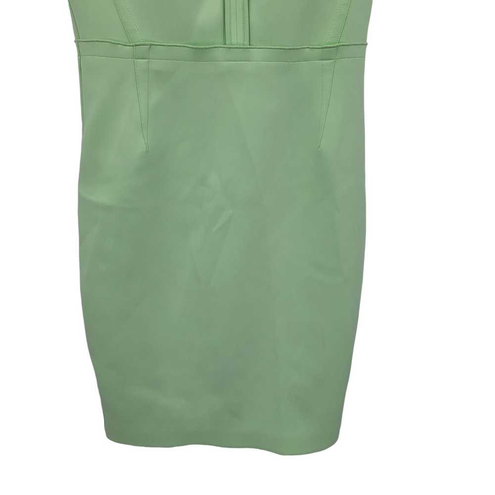 Designer Marciano Dress S Neon Lime Green Corset … - image 9