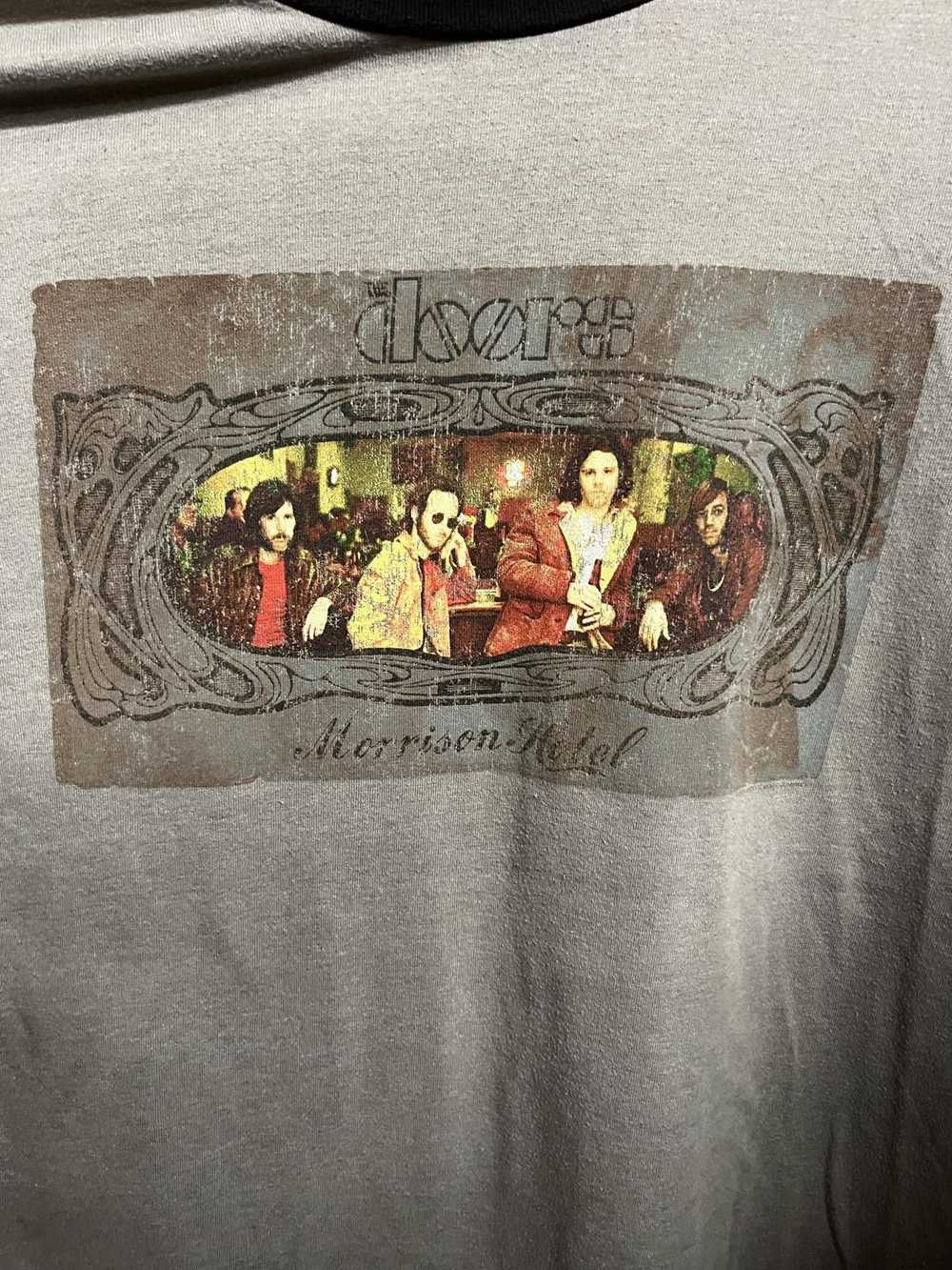 Designer Vintage The Doors Ringer Shirt - Jim Mor… - image 2