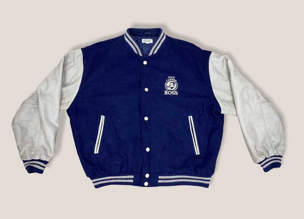 Japanese Brand × Varsity Jacket × Vintage rare su… - image 2