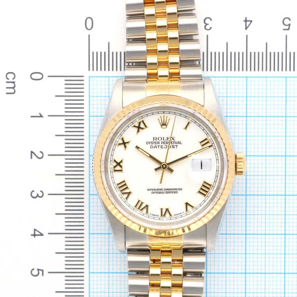 Rolex Rolex Datejust Oyster Perpetual Watch Stain… - image 11