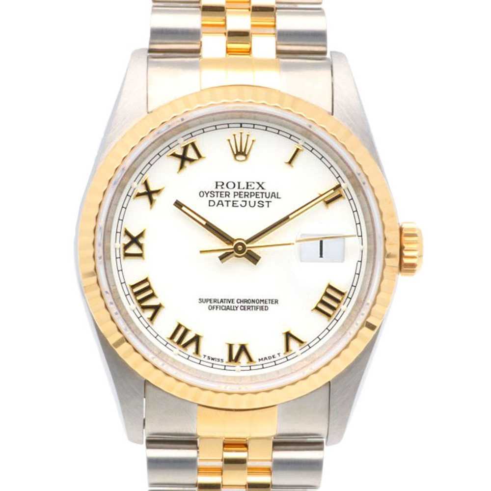 Rolex Rolex Datejust Oyster Perpetual Watch Stain… - image 1