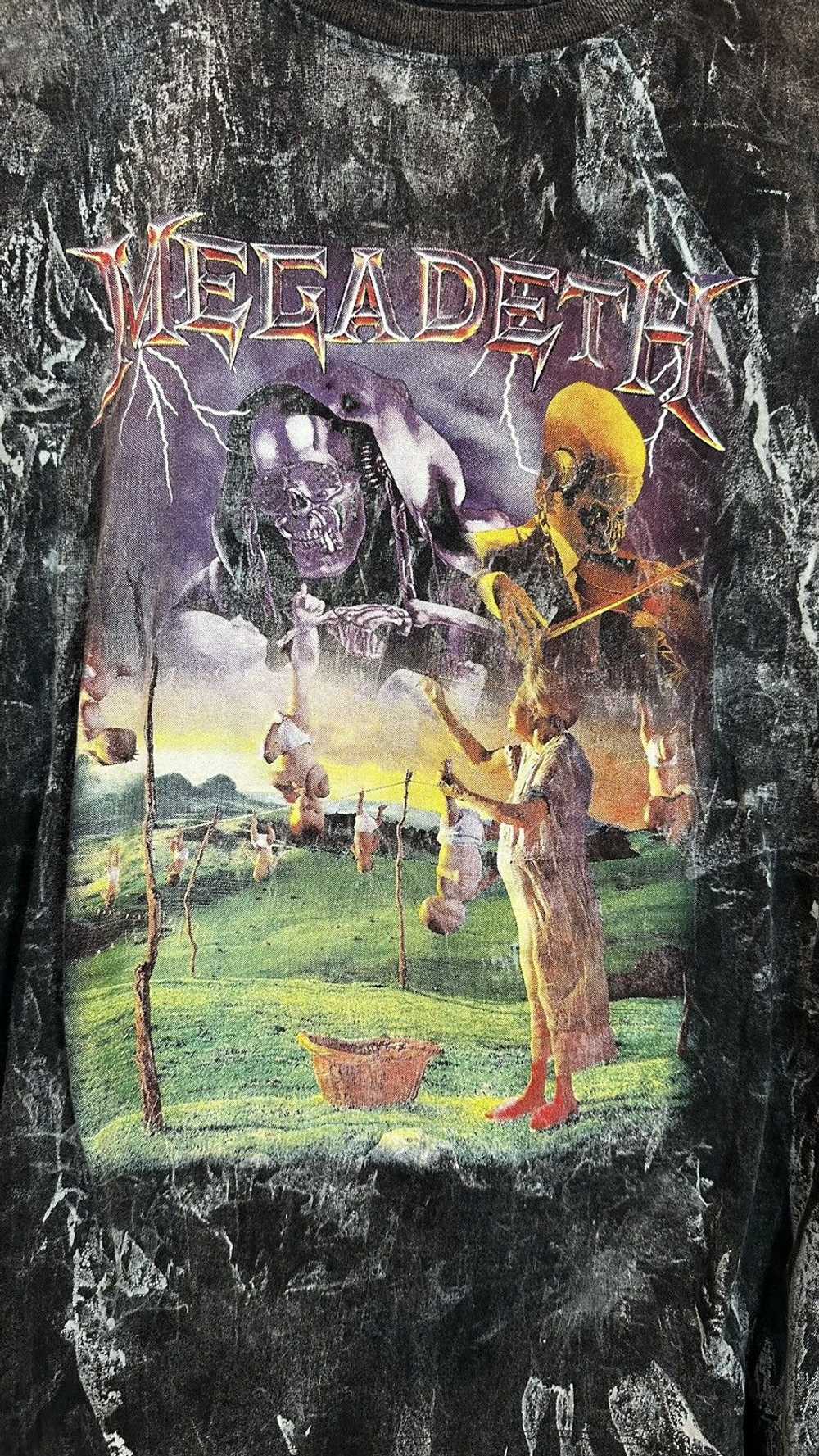 Band Tees × Megadeth × Vintage *RARE* Vintage Meg… - image 3