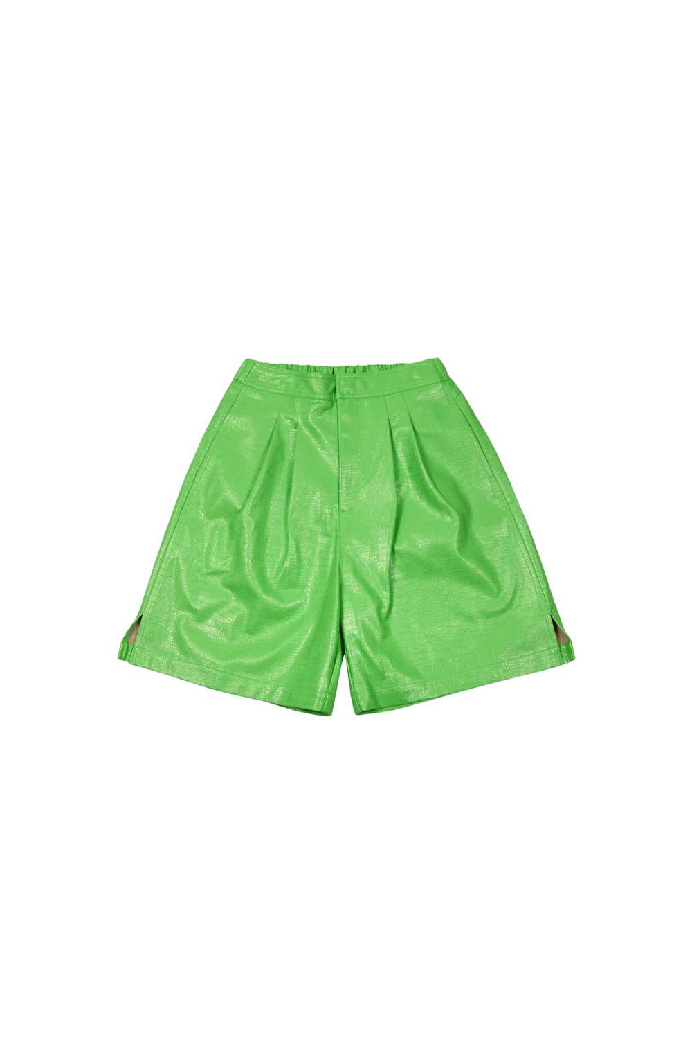 Wray Hang Trouser Shorts - Pistachio Lizard - image 1