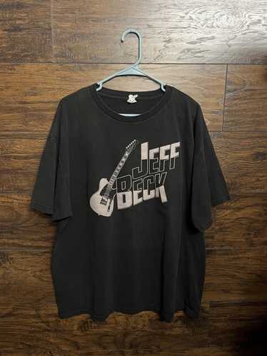 Designer Vintage Jeff Beck T-shirt 2014 TourJeff B