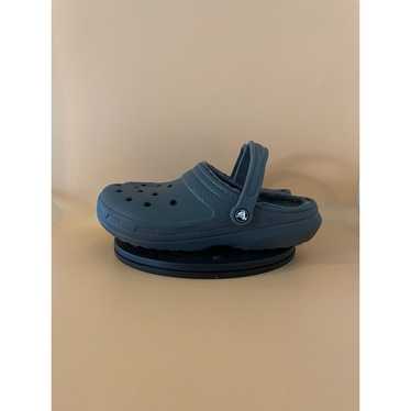 Crocs Mens Crocs Insulated Rubber Shoes Size 8 Gra