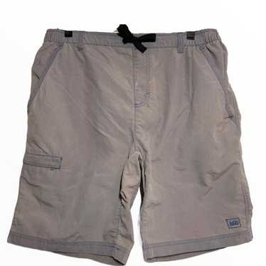 Rei REI Nylon Shorts Cargo Shorts Slate Gray Draws