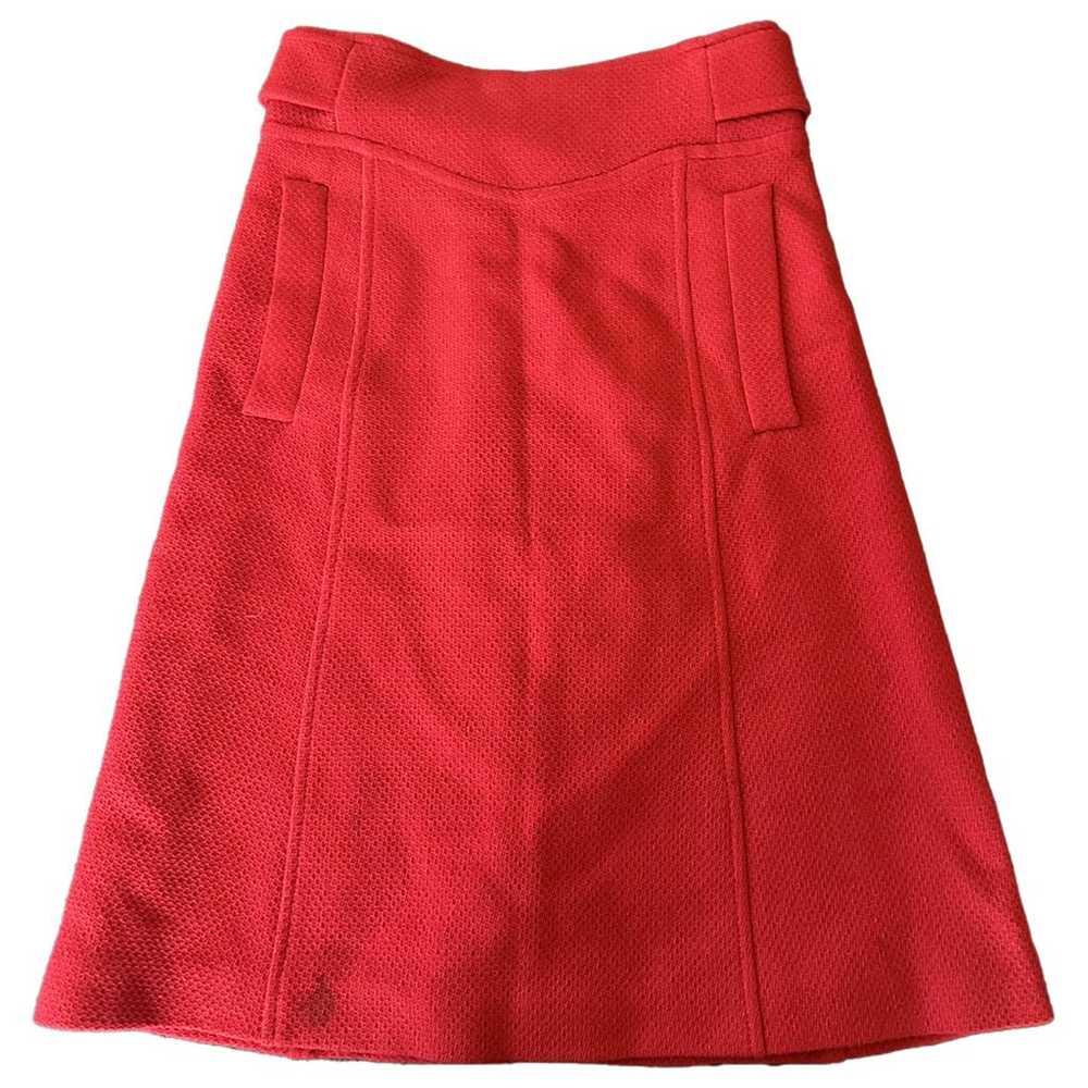 Miu Miu Wool mid-length skirt - image 1