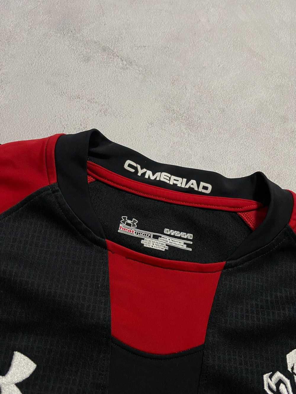 Jersey × Under Armour × Vintage Wales Union Rugby… - image 2