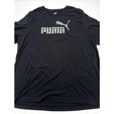 Puma Puma T-Shirt Men 2X-Large Black Spell Out Lo… - image 1
