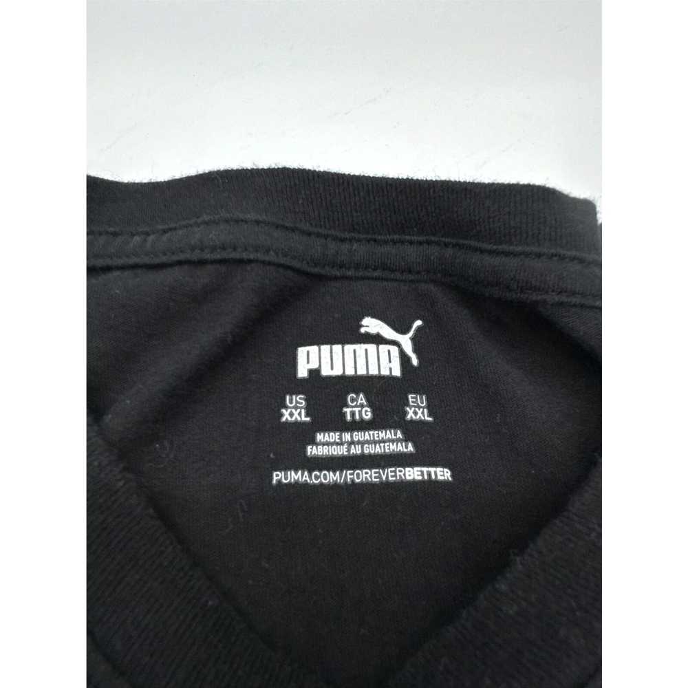 Puma Puma T-Shirt Men 2X-Large Black Spell Out Lo… - image 3
