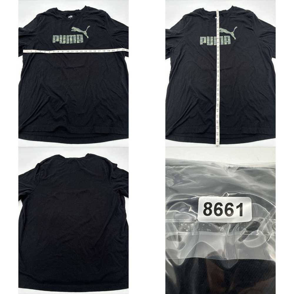 Puma Puma T-Shirt Men 2X-Large Black Spell Out Lo… - image 4