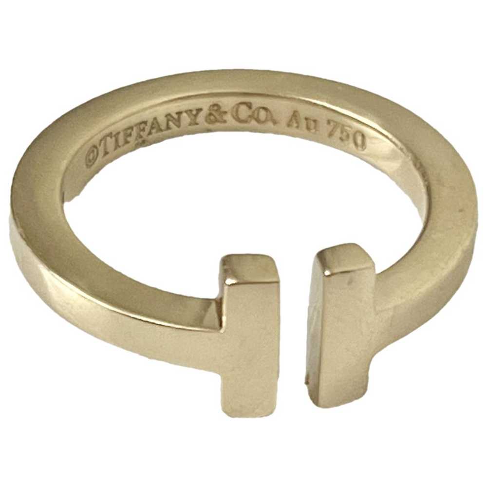 Tiffany & Co Tiffany T yellow gold ring - image 1