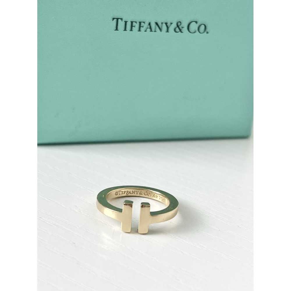 Tiffany & Co Tiffany T yellow gold ring - image 3