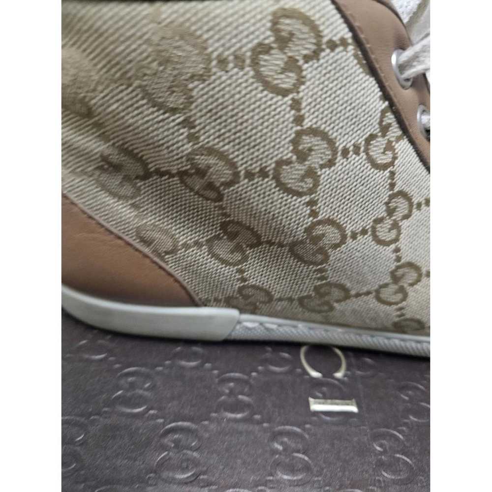 Gucci Tennis 1977 leather trainers - image 8