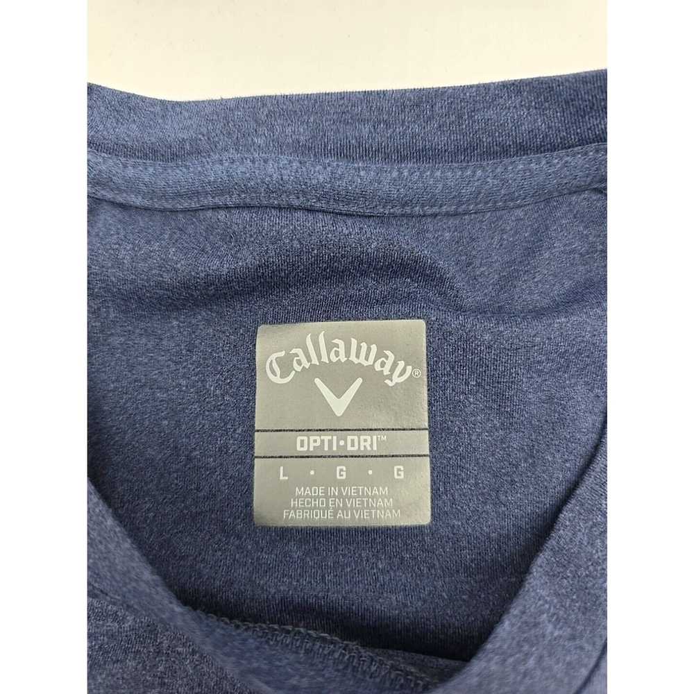 Callaway Callaway Opti T-shirt Mens Large Blue Lo… - image 3