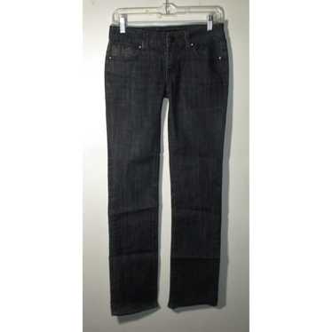 Vintage Women's BISOU DEVE Blue Slim Denim Jeans … - image 1