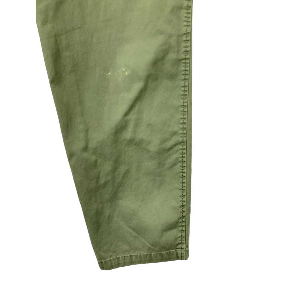 Talbots Womens Chinos Pants Size 12 Green Relaxed… - image 4
