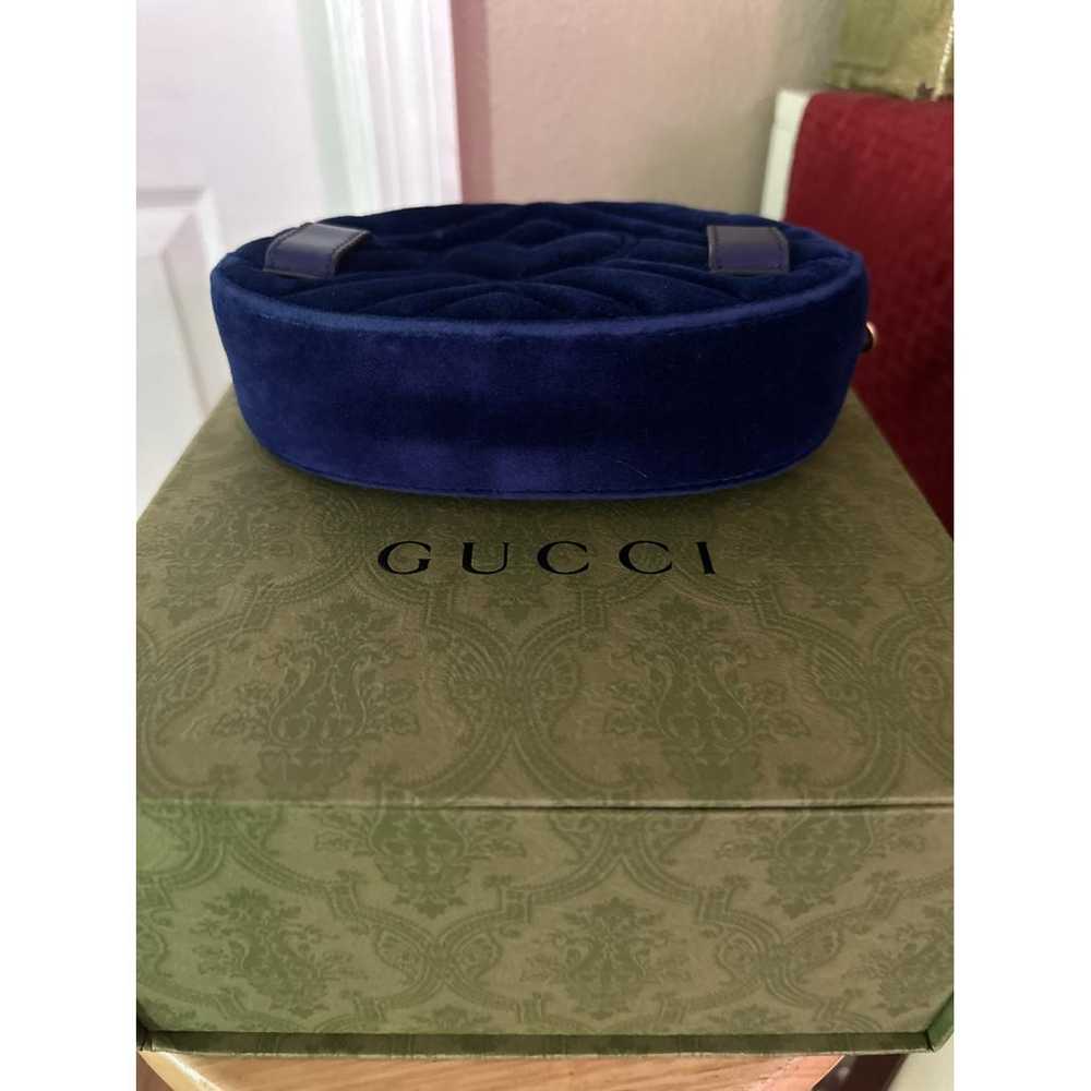 Gucci Marmont velvet clutch bag - image 4