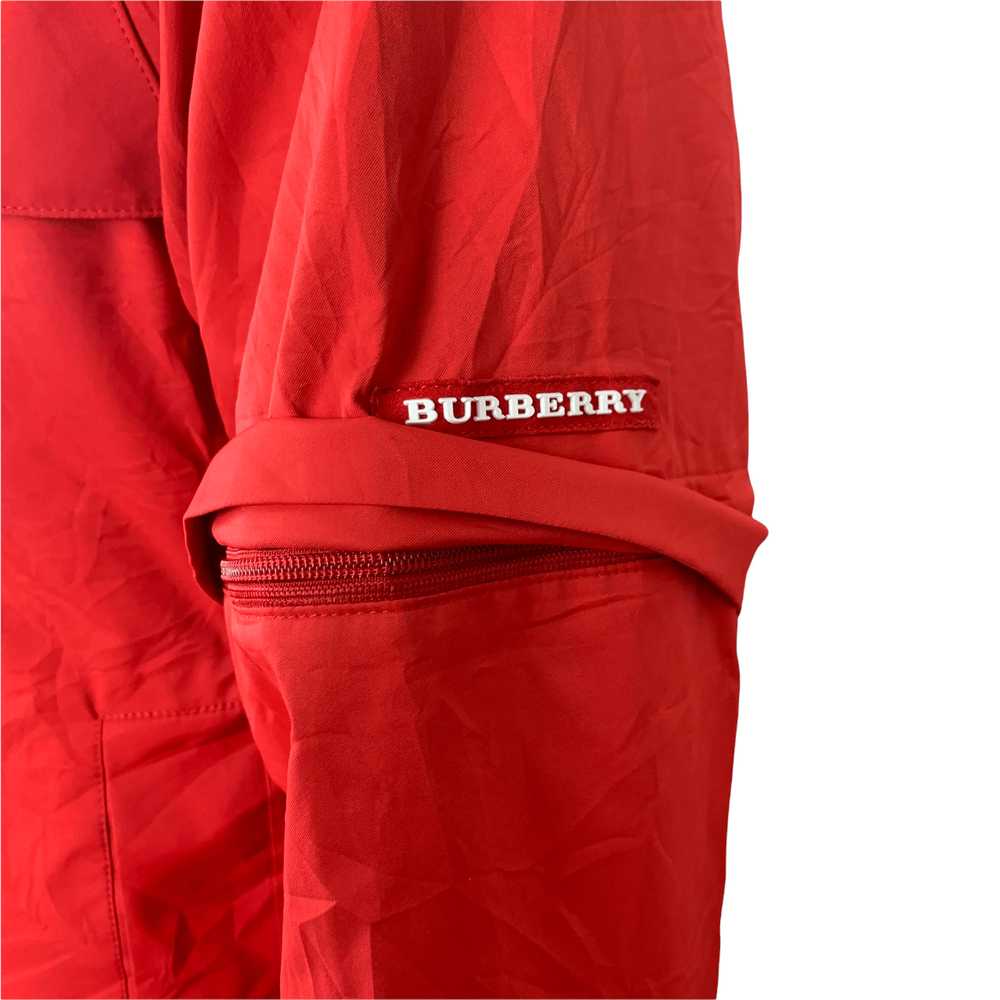 Burberry × Designer × Luxury Burberry Golf Red Li… - image 9