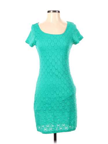 Isaac Mizrahi Women Green Casual Dress S