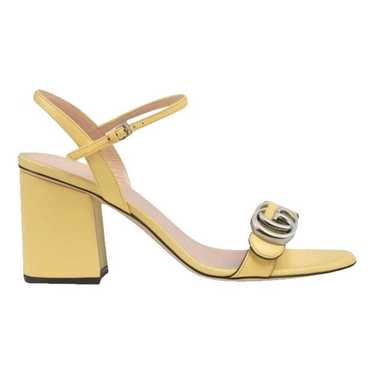 Gucci Marmont leather sandal - image 1