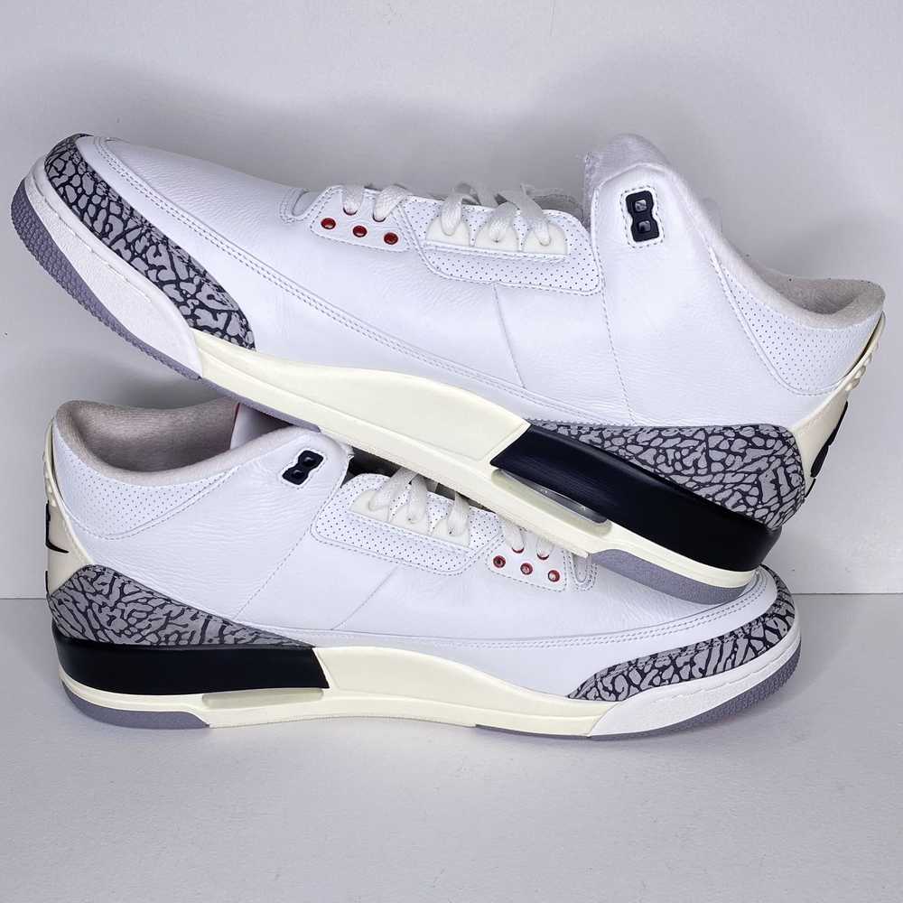 Jordan Brand × Nike Nike Air Jordan 3 Retro White… - image 3