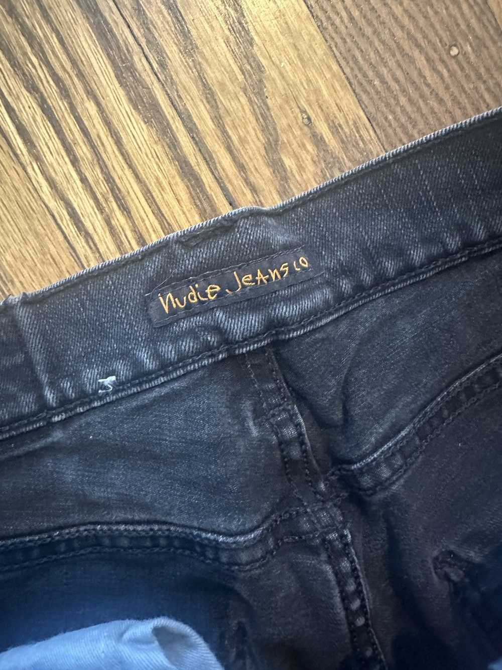Nudie Jeans Black Nudie Jeans - image 2