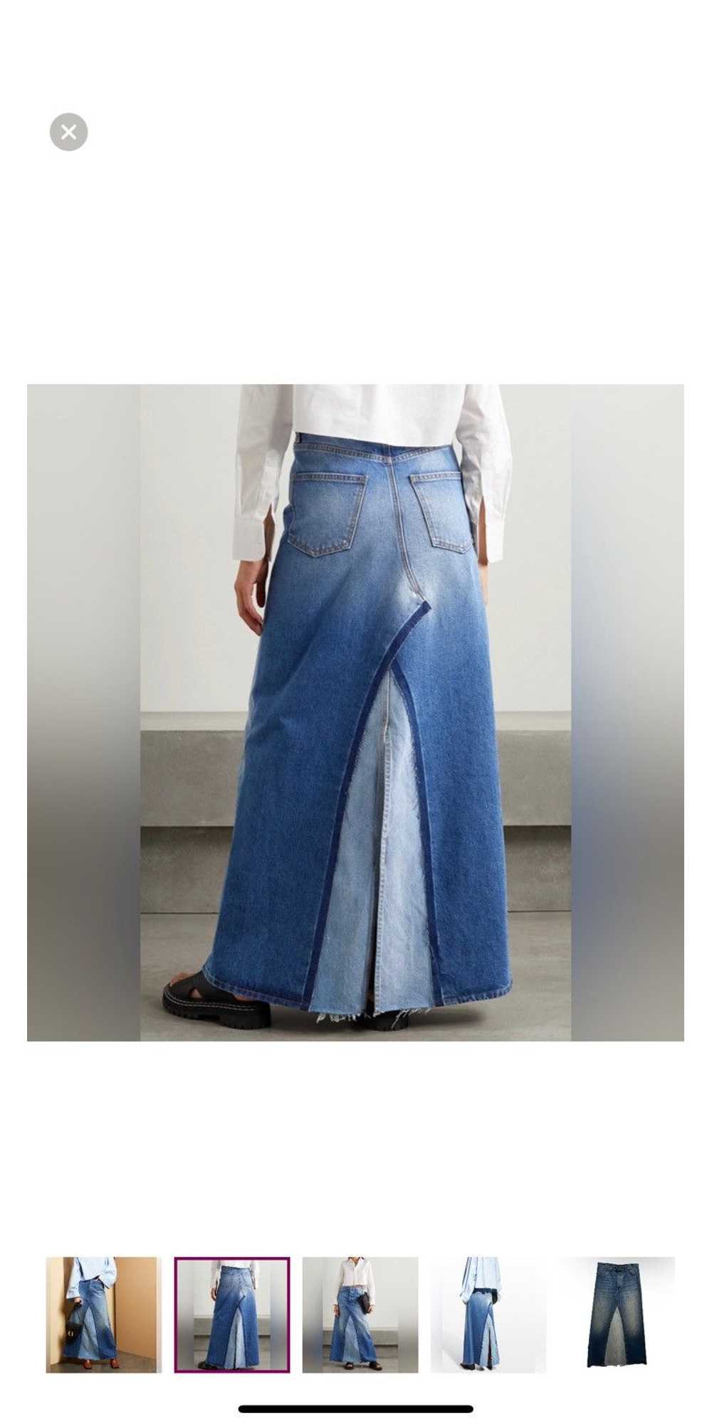 Maison Margiela Margiela denim skirt - image 5