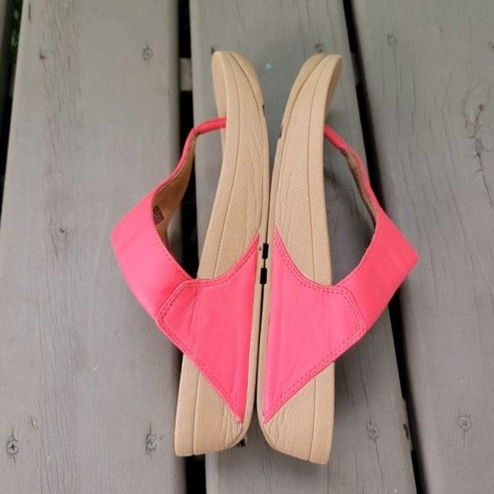 Other FitFlop Lulu Rosy Coral Flip Flop Thong Sli… - image 3