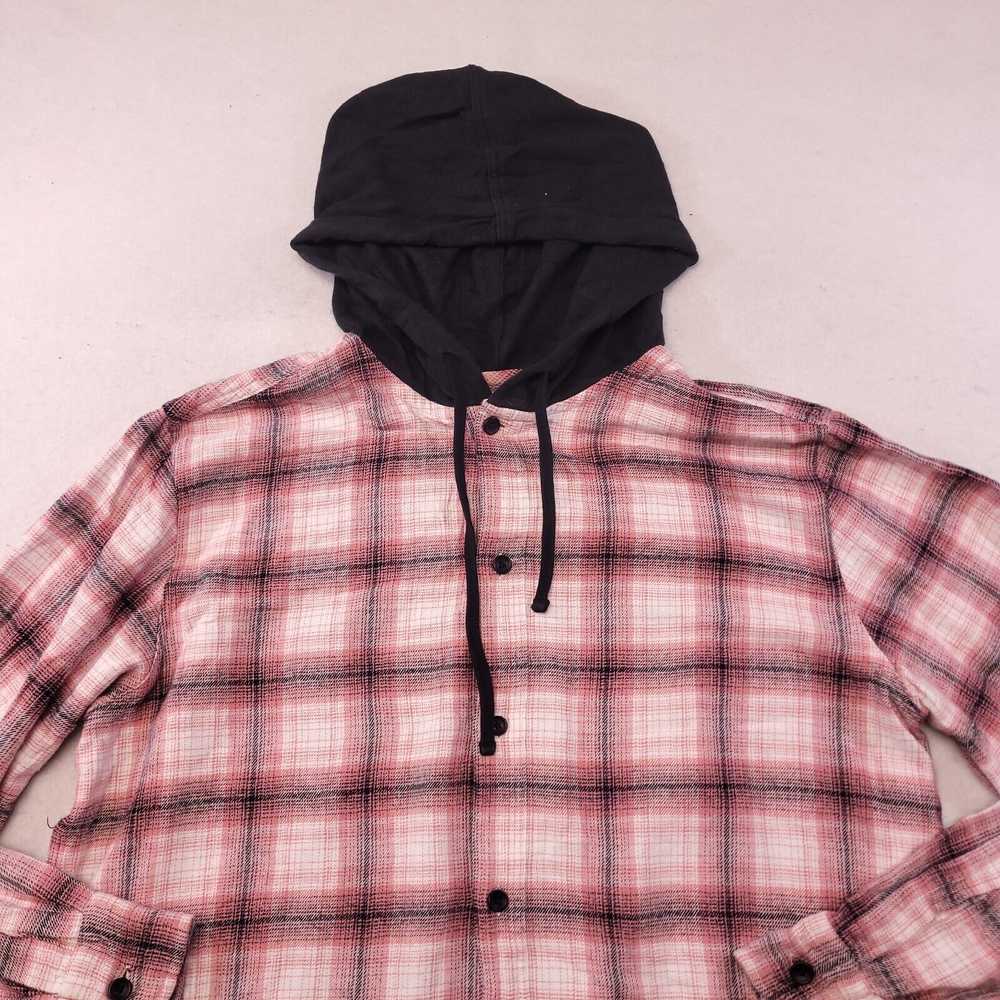 Pacsun PacSun Button Up Hoodie Mens Size Large L … - image 1