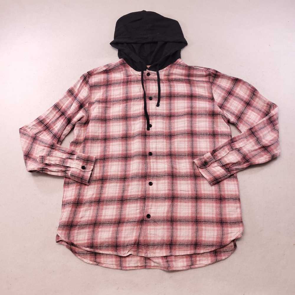 Pacsun PacSun Button Up Hoodie Mens Size Large L … - image 2