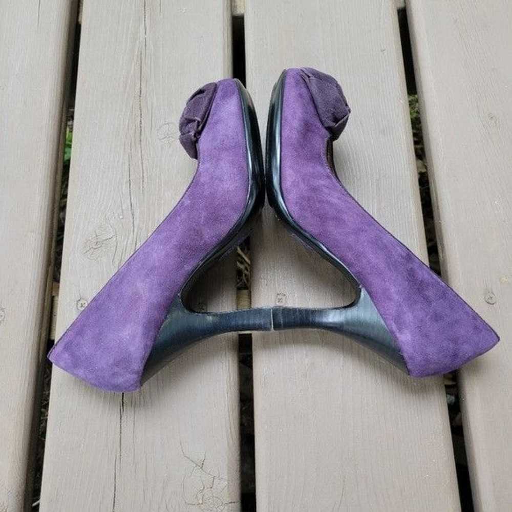 Other Sofft Fiorella Purple Suede Leather 3D Flor… - image 3
