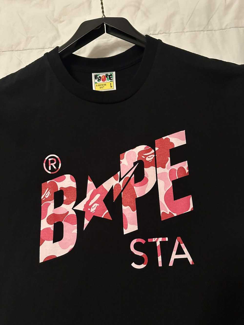 Bape ABC Camo Bape Sta Logo Tee - image 2