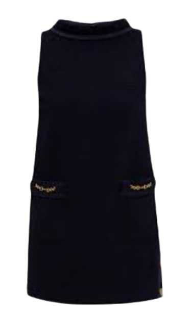 Product Details Gucci Navy Wool Blend Shift Dress 