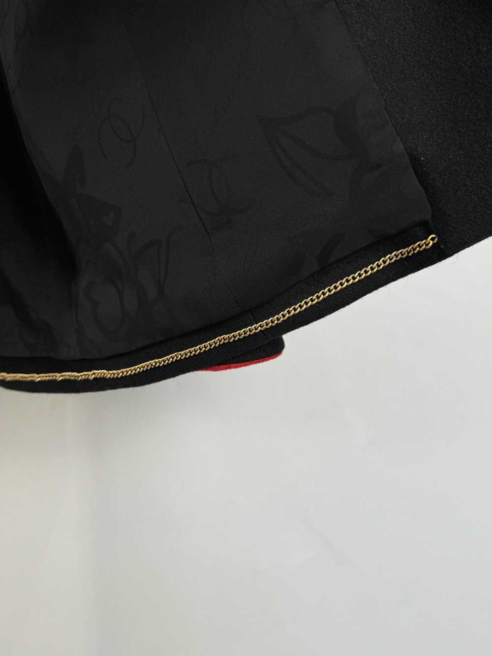 Product Details Chanel Black High Neck Embroidere… - image 6