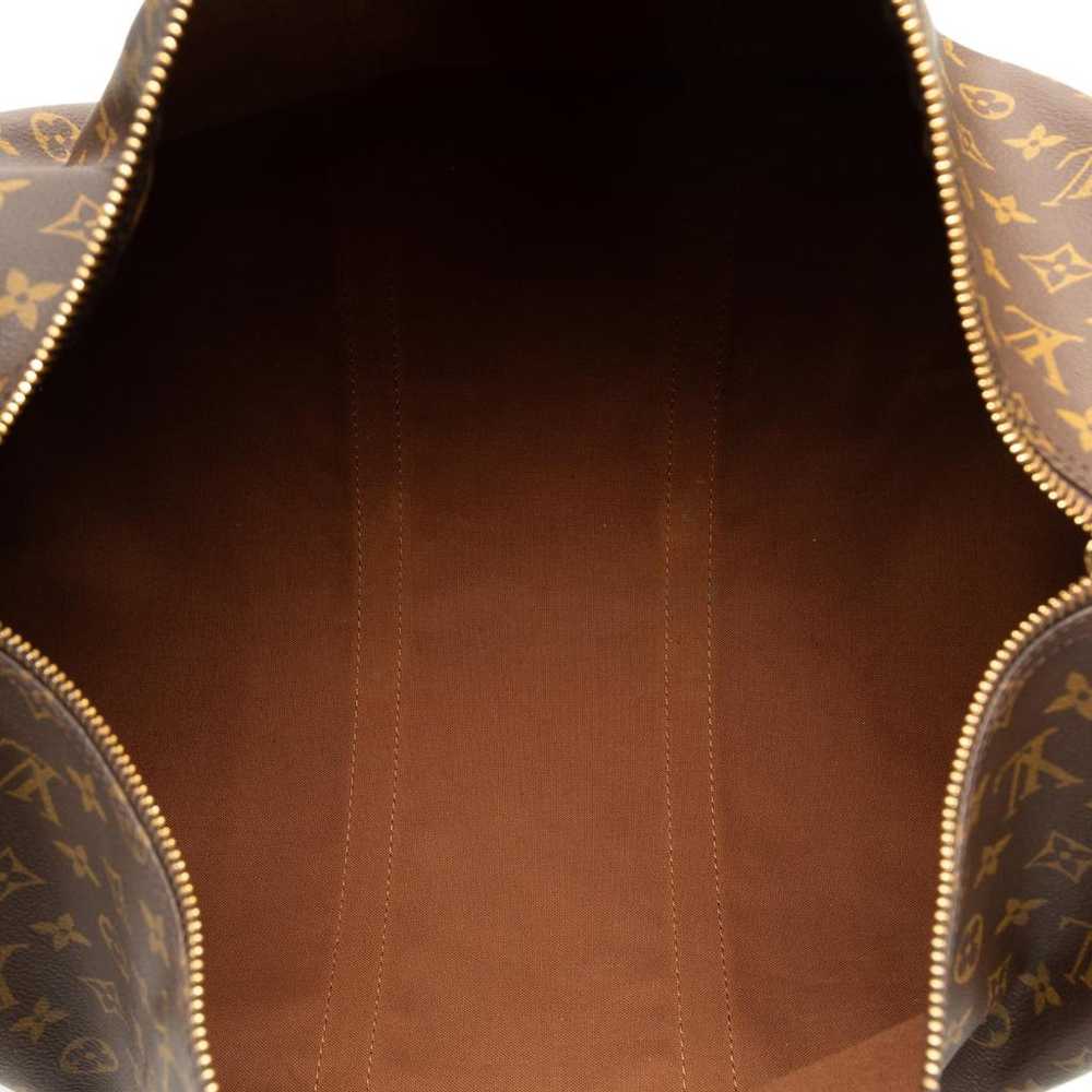 Louis Vuitton Keepall leather travel bag - image 5