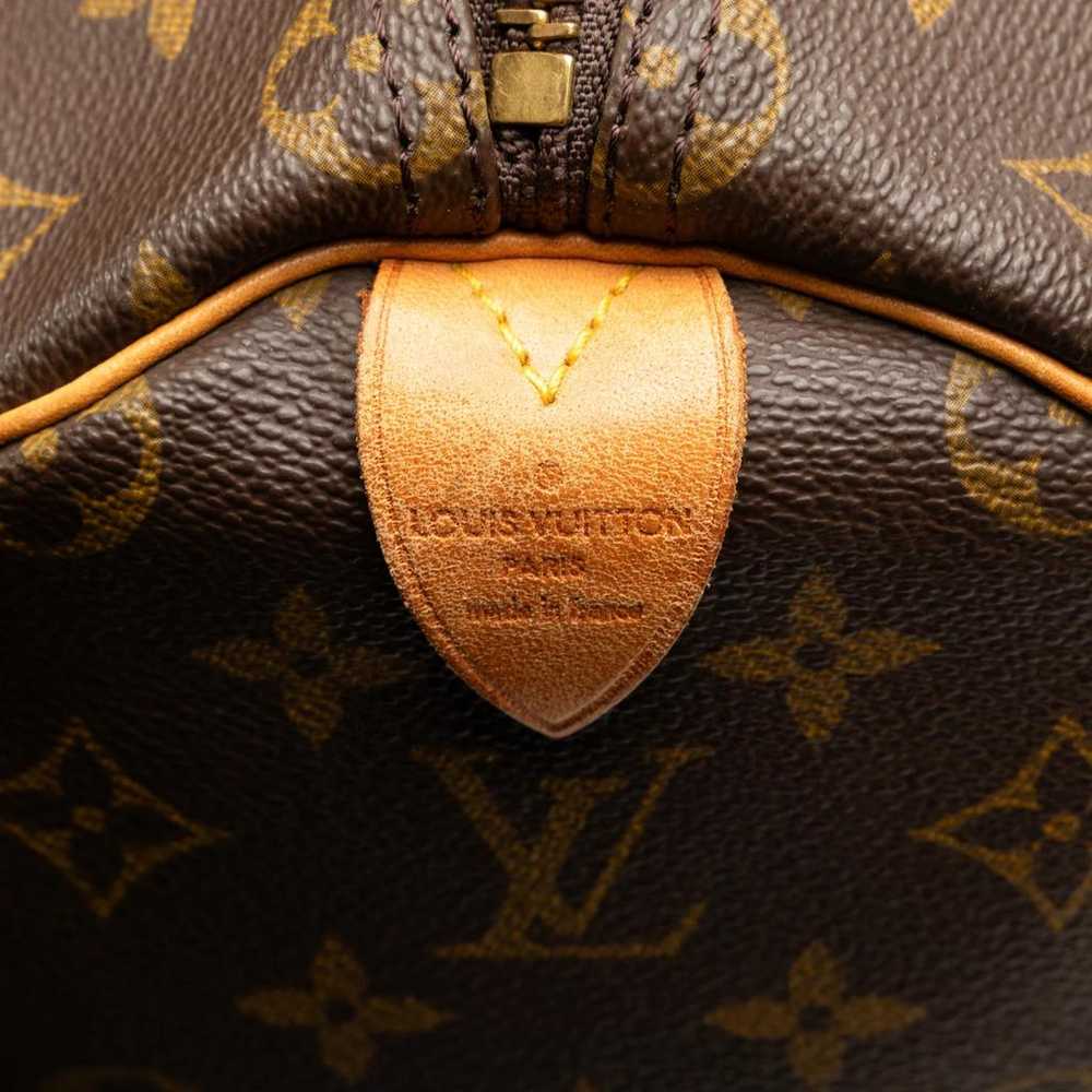 Louis Vuitton Keepall leather travel bag - image 6