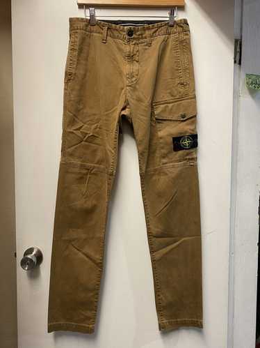 Stone Island Stone Island Cargo Khaki Pants