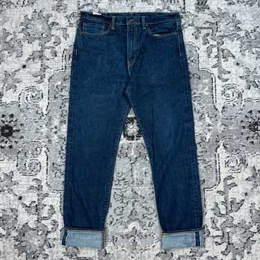 Levi's Levis 522 Selvedge Jeans Raw Denim Slim Ta… - image 1