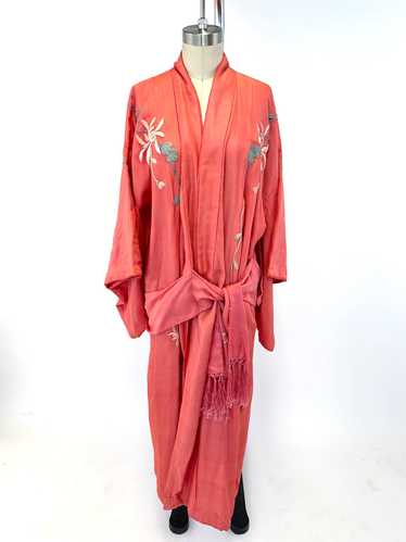 20s Silk Embroidered Kimono