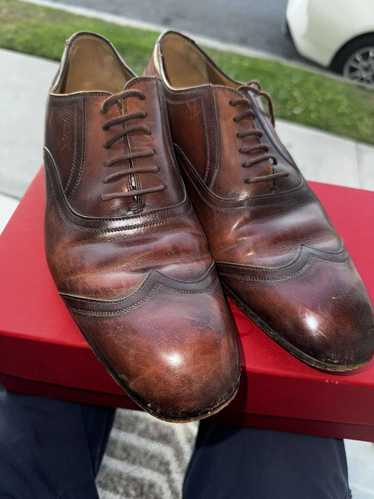 Gucci × Paolo Gucci Mens Gucci Leather Oxford Shoe