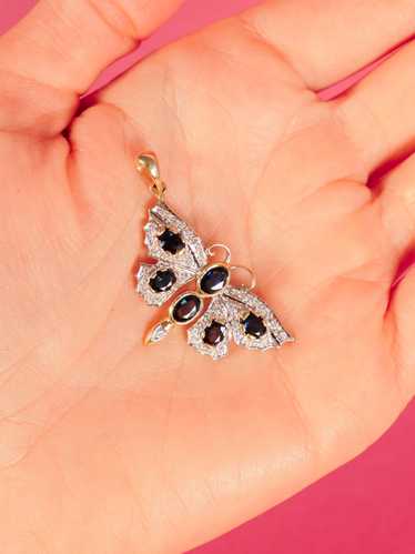 Diamond Pave Butterfly Charm