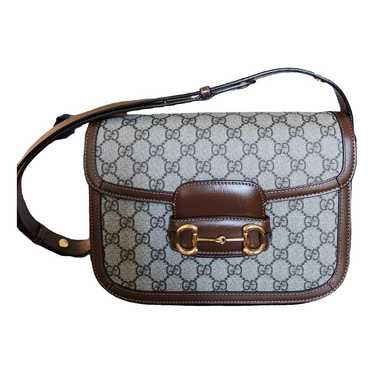 Gucci Horsebit 1955 Flap leather handbag