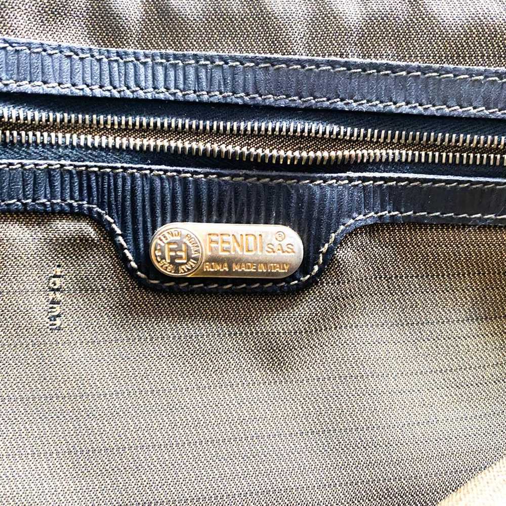 Fendi Roll Bag cloth handbag - image 7