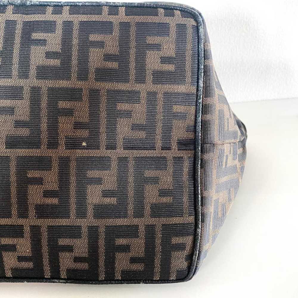 Fendi Roll Bag cloth handbag - image 8